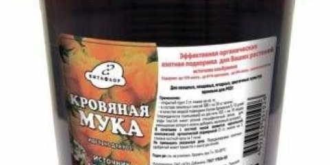 Krvavo brašno kao đubrivo - kako se primeni